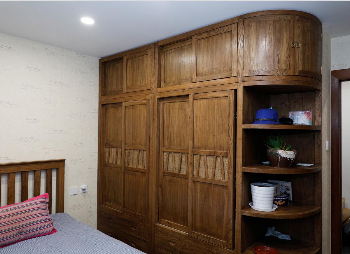 实木家具工厂 老榆木家具 老门板家具 全屋定制