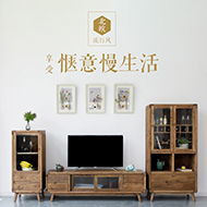 北欧实木电视柜侧边柜组合榆木高矮窄小角柜日式置物酒架展示立柜